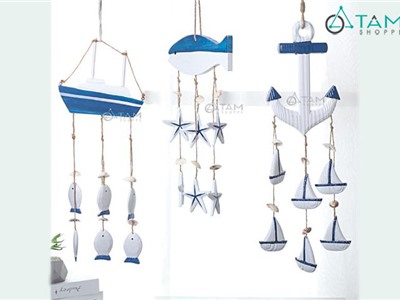 Mô hình treo tường thả trần phong cách biển WALL-PCB-01